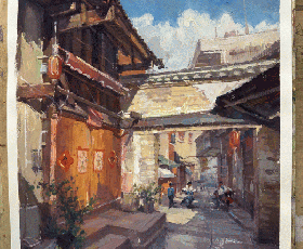 上海美術聯(lián)考色彩風景